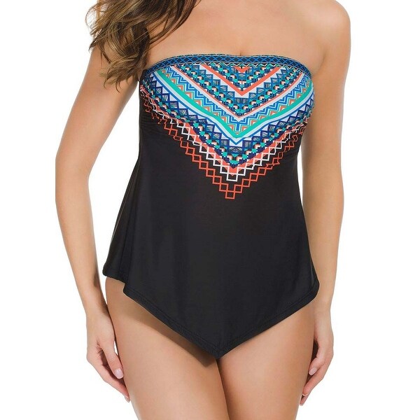 miraclesuit strapless swimsuit