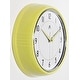 preview thumbnail 140 of 195, Infinity Instruments Round Retro Kitchen Wall Clock by Infinity Instruments