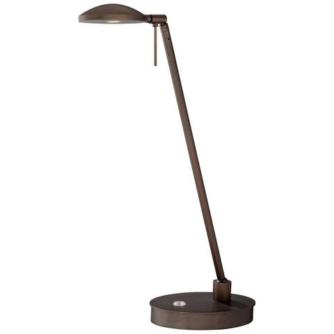 Kovacs 1 Light LED Swing Arm Desk Lamp with Copper Bronze Patina