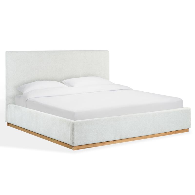 SAFAVIEH Couture Pippin Linen King Bed