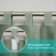 preview thumbnail 95 of 99, ATI Home Indoor/Outdoor Solid Cabana Tab Top Curtain Panel Pair