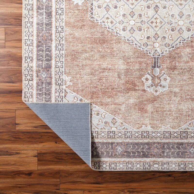 Livabliss Lila Updated Traditional Medallion Area Rug
