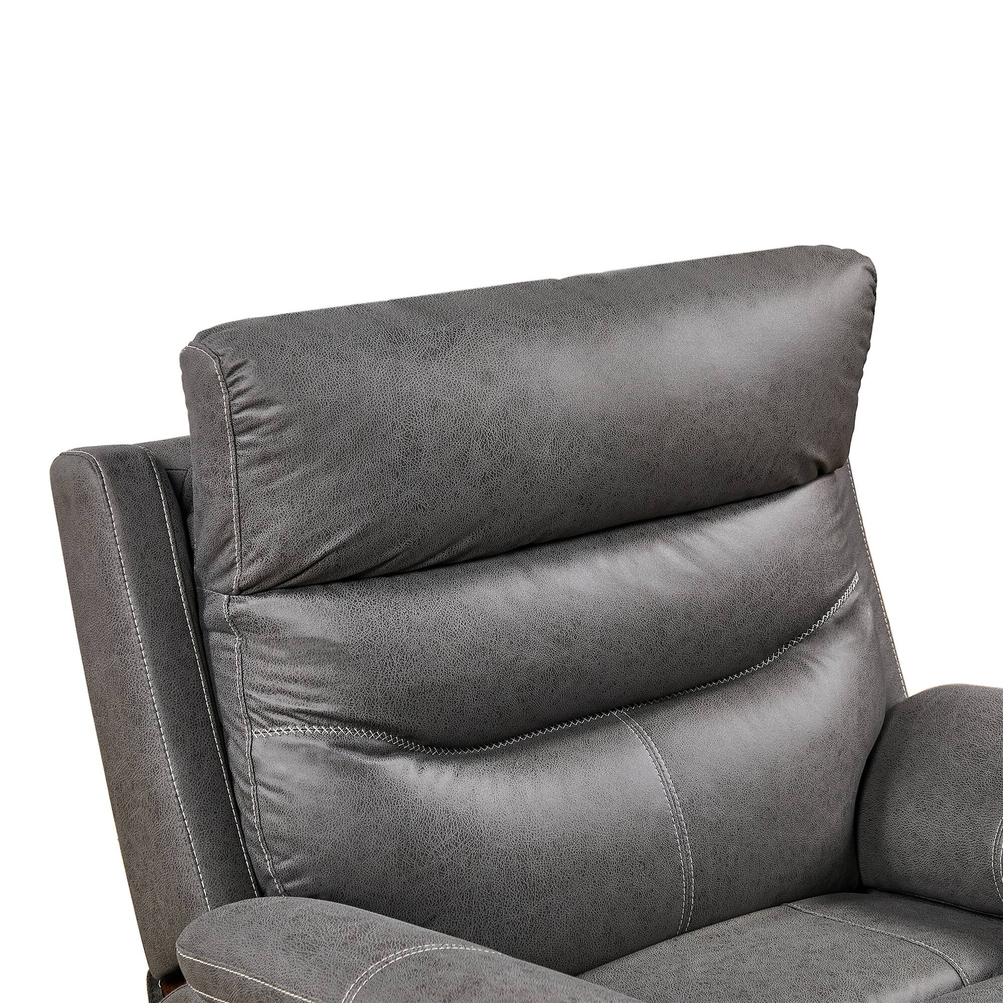 Power Rocking Swivel Recliner Chair Reclining Single Sofa Seating - Bed ...