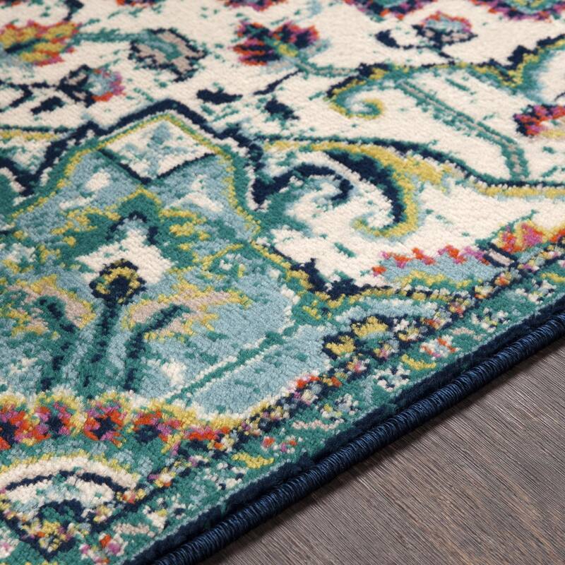 Livabliss Paramount Updated Traditional Medallion Area Rug