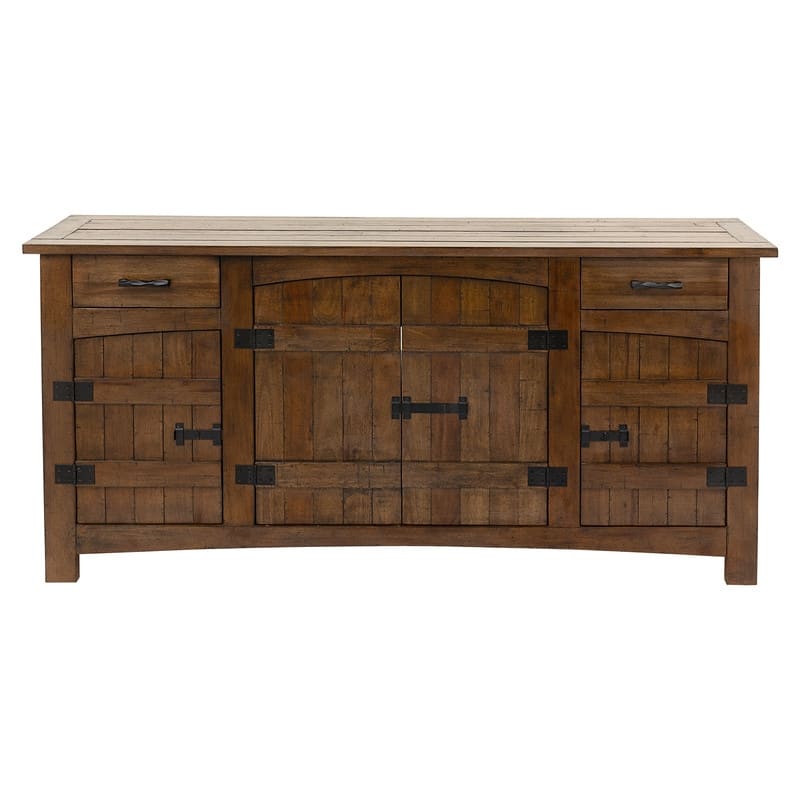 Hudson Dark Antique Bronze Large Cabinet - N/A