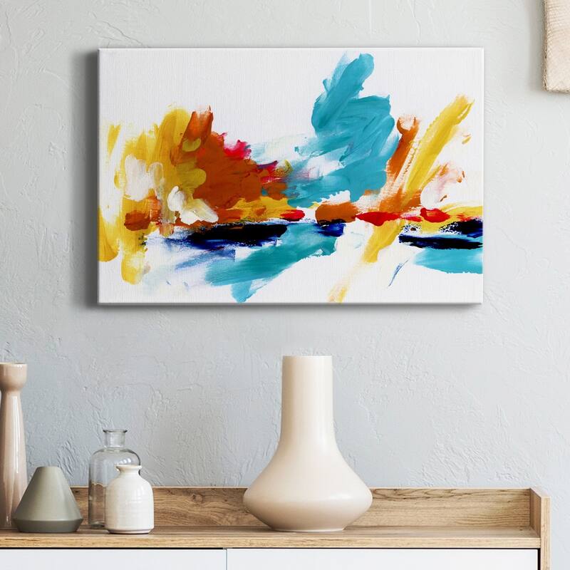 Captive Color II Premium Gallery Wrapped Canvas - Ready to Hang