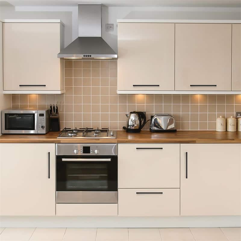 18 Pack 10 Inch Kitchen Square Cabinet Handles - 10.5"L x 0.5"W