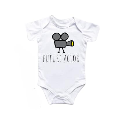 Actor - Baby Boy Girl Clothes Infant Bodysuit Funny Cute Newborn