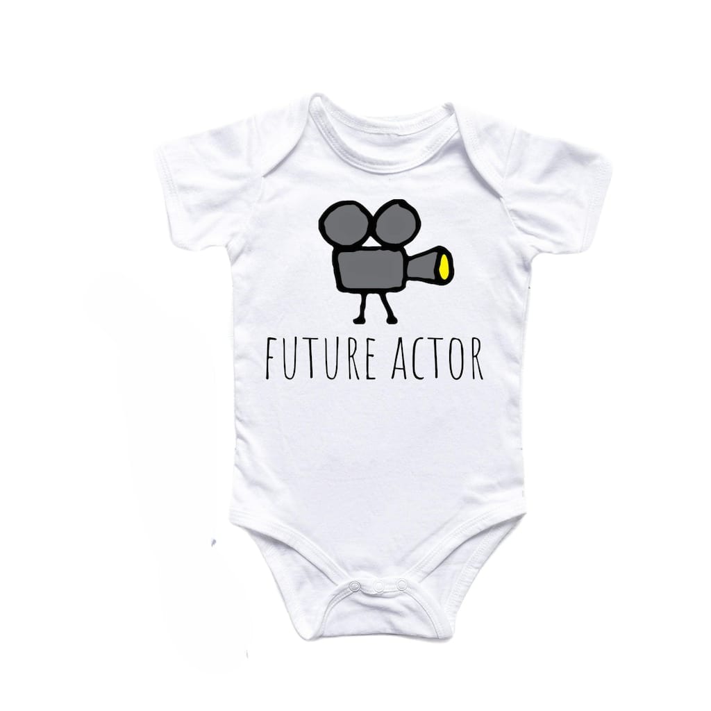 Actor - Baby Boy Girl Clothes Infant Bodysuit Funny Cute Newborn