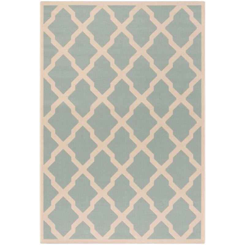 SAFAVIEH Linden Shirleyann Trellis Indoor/ Outdoor Patio Backyard Rug