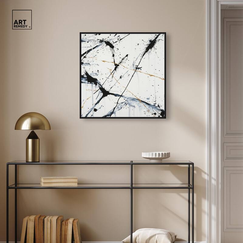Splintered Impact I Canvas by Art Remedy