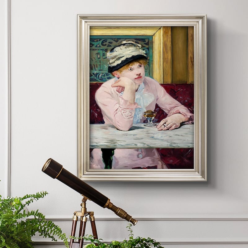 Plum Brandy Premium Framed Canvas- Ready to Hang