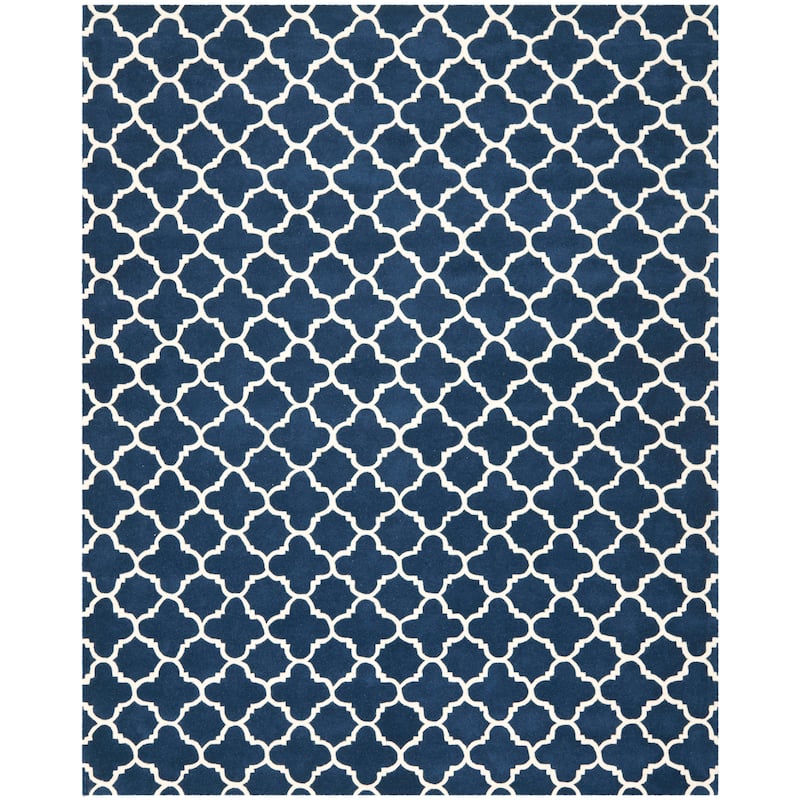SAFAVIEH, Handmade Chatham Caisa Modern Moroccan Wool Rug