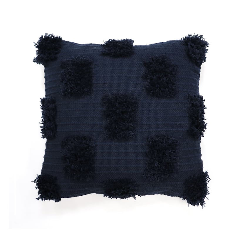 Lush Decor Tina Dots Decorative Pillow - Navy