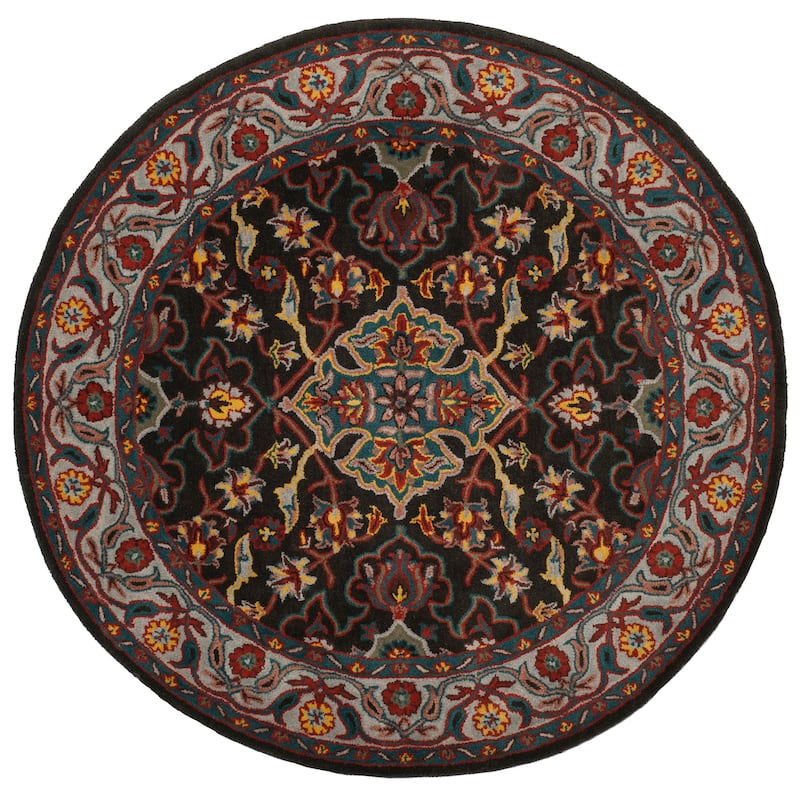 SAFAVIEH Handmade Heritage Blocks Traditional Oriental Wool Rug