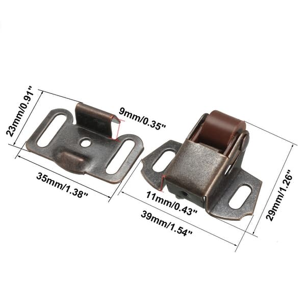 Shop Retro Cabinet Wardrobe Door Single Roller Catch Ball Latches