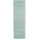 preview thumbnail 210 of 218, Handmade Jefferson Felted Wool Plush Area Rug 4' x 10' - Aquamarine - Runner