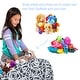 preview thumbnail 84 of 187, Kids Bean Bag Chair Cover Stuffed Animal Storage or Toy Organizer