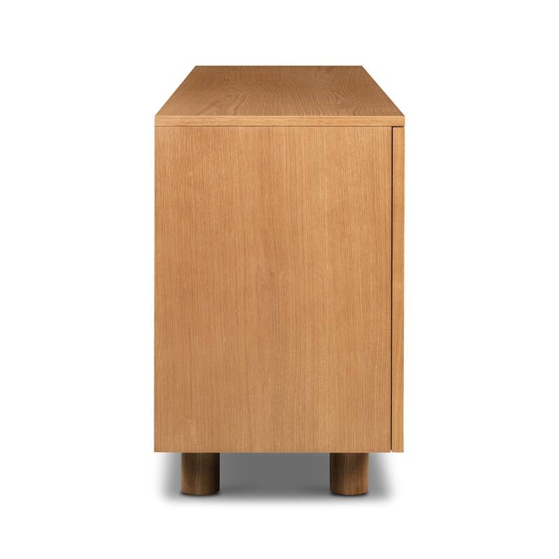 Archi 70" American Oak Sideboard in Timber Brown