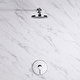 preview thumbnail 22 of 27, Luxier SS-B01 Single-Handle 1-Spray Shower Faucet with Valve