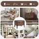 preview thumbnail 20 of 43, Christopher Knight Home- Johnson Wood Nightstand with 2 Storage Drawer