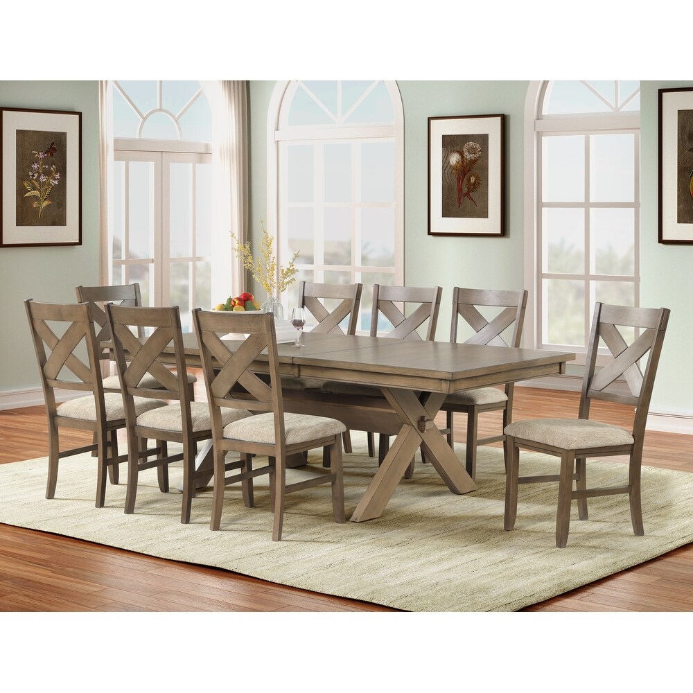 Townley 9 piece outlet dining set with cushions