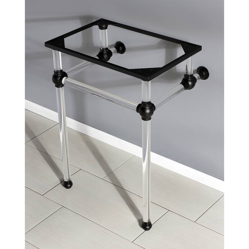 Kingston Brass Templeton Acrylic Console Sink Legs