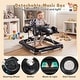 preview thumbnail 27 of 38, Gymax 4-in-1 Baby Push Walker Activity Center w/3-Level Adjustable