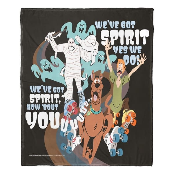 slide 2 of 5, Warner Brothers Scooby-Doo We Got Spirits Silk Touch Throw Blanket