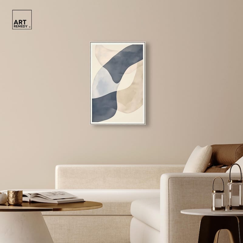 Ovals Canvas by Art Remedy