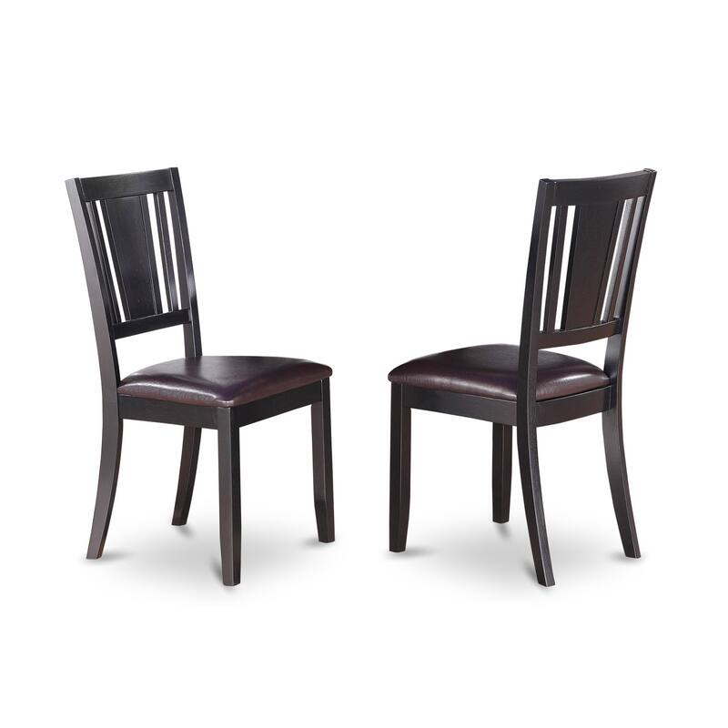 Round Dinette Set - Kitchen Table with 4 Chairs - Modern Dining Table Set