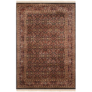 SAFAVIEH Hand-knotted Herati Maia Traditional Oriental Wool Rug with Fringe