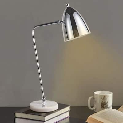 Metal Marble Architect LED Table Lamp