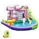 preview thumbnail 13 of 12, Costway 9-in-1 Inflatable Bounce House Sweet Candy Water Slide Park