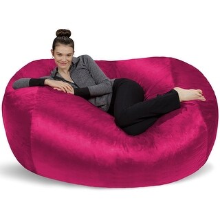 Green Bridge 6-foot Memory Foam Bean Bag Lounger