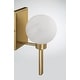preview thumbnail 4 of 4, Minka Lavery 3491 Mooncrest 13" Tall Bathroom Sconce with Etched Glass