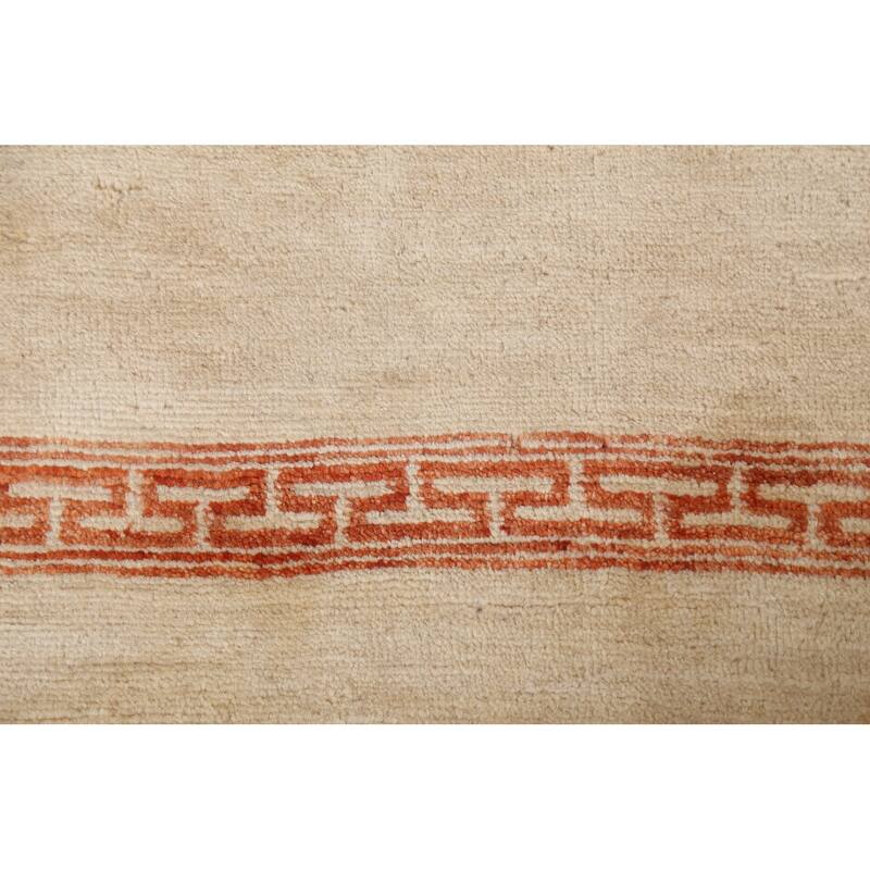 Geometric Gabbeh Kashkoli Oriental Area Rug Wool Hand-knotted Carpet - 3'0" x 5'2"