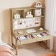 preview thumbnail 7 of 10, Industrial Kids Desk Study Table with Storage Drawers and Pegboard