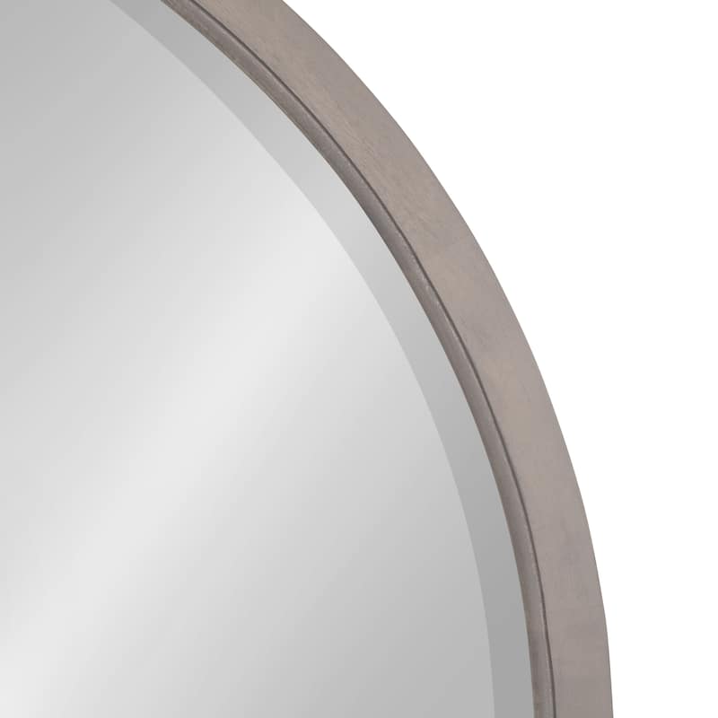Kate and Laurel Hogan Round Framed Wall Mirror
