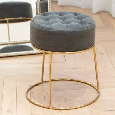 Art-Leon Faux Leather Stackable Footstool Ottoman