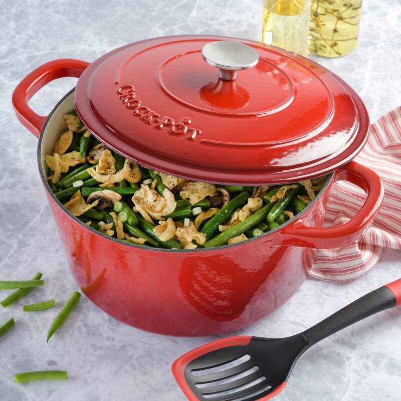 Crock Pot Artisan 7-Quart Round Dutch Oven