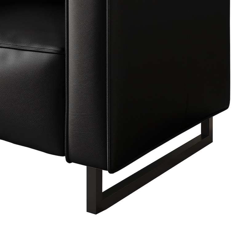 CraftPorch Mid Century Modern Upholstered Loveseat