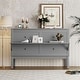 preview thumbnail 1 of 24, Queen Murphy Bed w/ Desk and USB Port, Removable Shelves on Each Side Gray - Queen