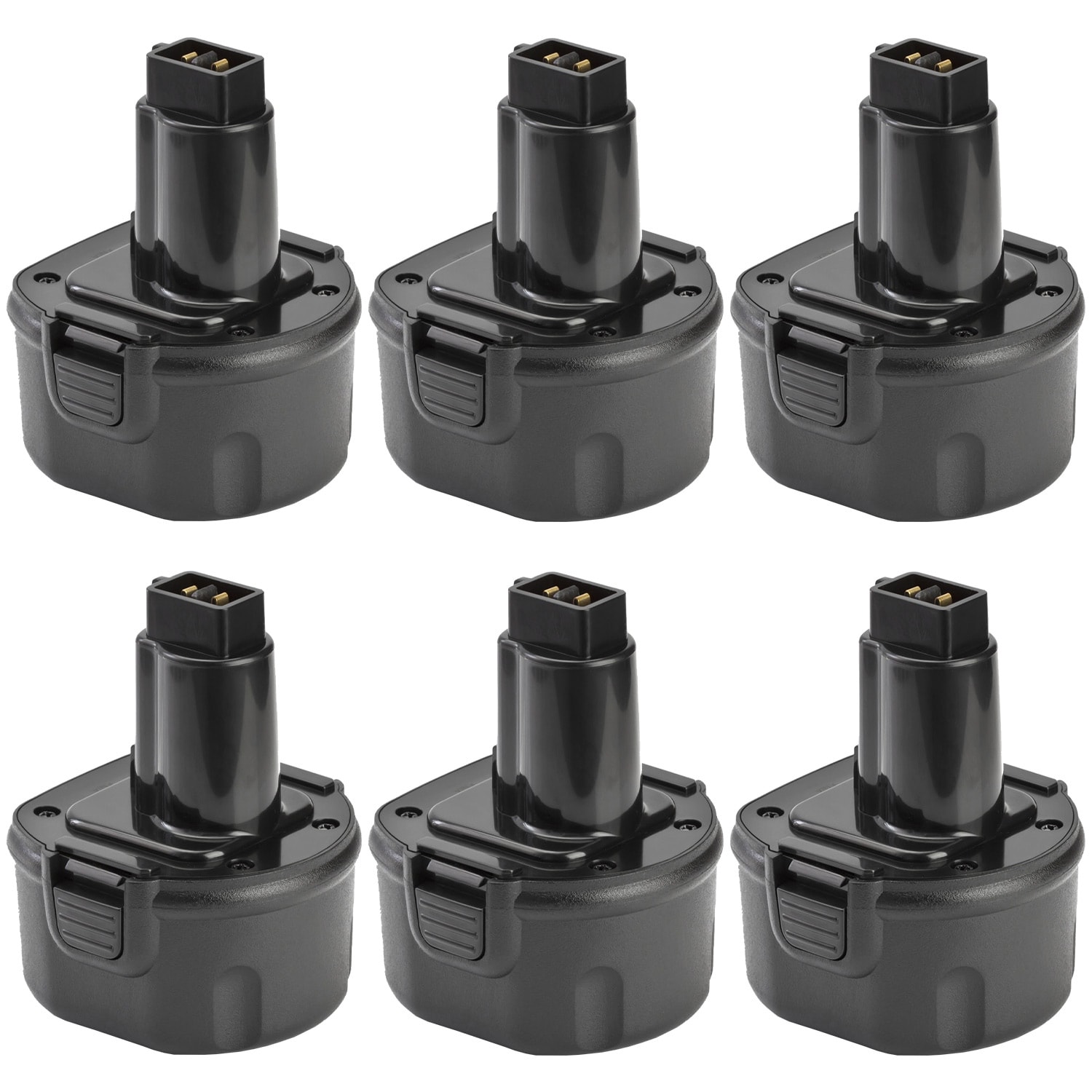 6x 1.5Ah Replacement for Dewalt DW9062 9.6V Battery DW9061 Ni CD