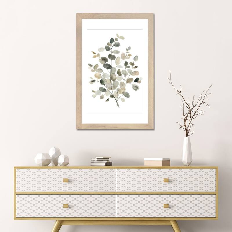 iCanvas "Neutral Eucalyptus I" by Carol Robinson