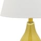 preview thumbnail 8 of 6, SAFAVIEH Lighting 27-inch Cybil Double Gourd Yellow Table Lamp (Set of 2) - 14" x 14" x 26"