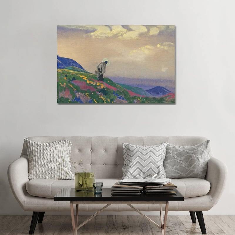 iCanvas "St. Panteleimon The Healer, 1931" by Nicholas Roerich Canvas Print - 32x48x1.5