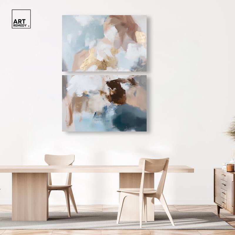 Mother Earth II Canvas Set of 2 by Art Remedy, Gallery Wrapped