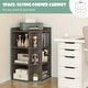preview thumbnail 6 of 16, Costway 3-Tier Kids Corner Toy Storage Organizer with USB Ports and - See Details