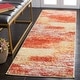 preview thumbnail 17 of 106, SAFAVIEH Adirondack Brynn Modern Abstract Rug 2'6" x 8' Runner - Rust/Gold